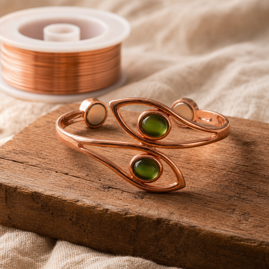 Opal Copper Bracelet