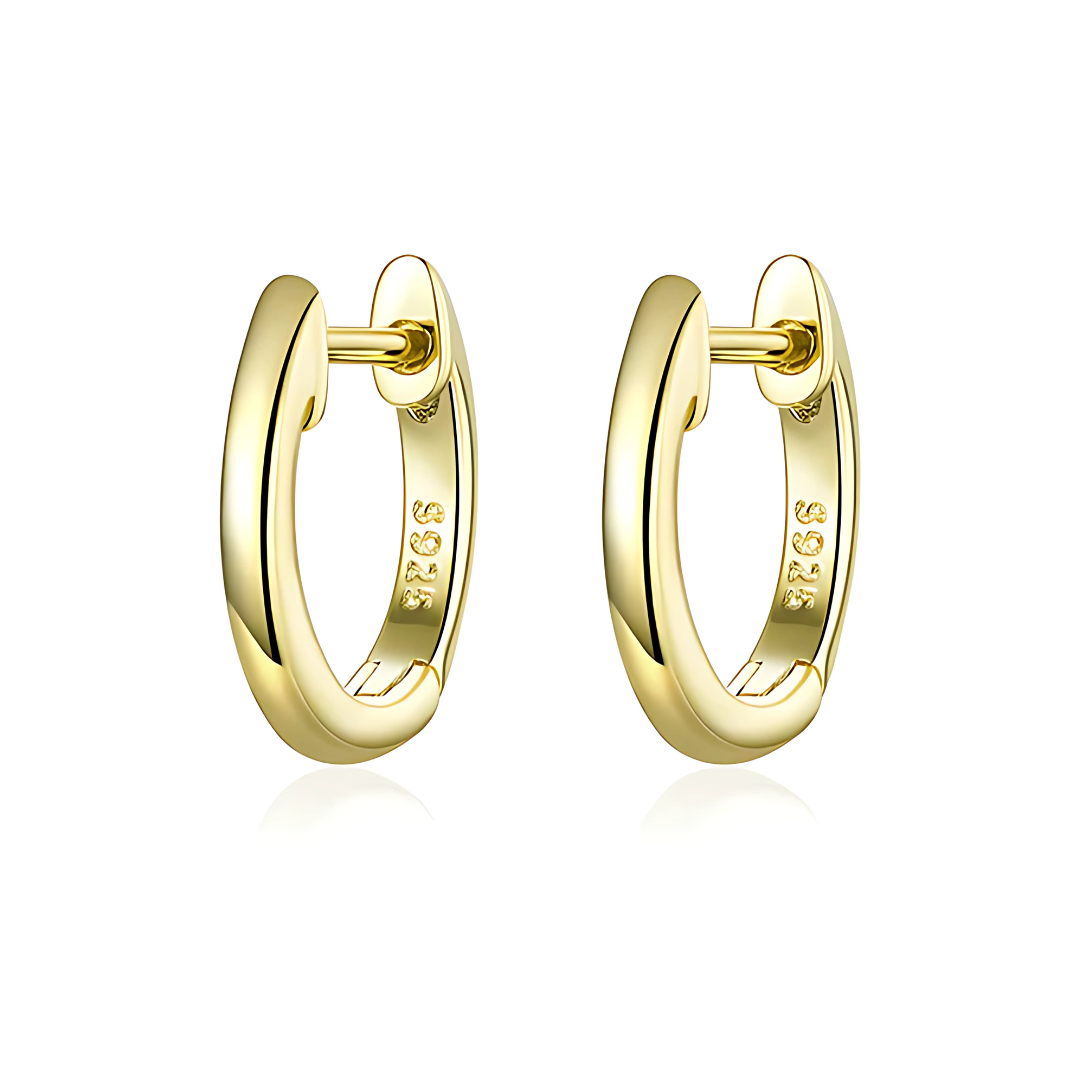 CRYSTAL HOOP EARRINGS