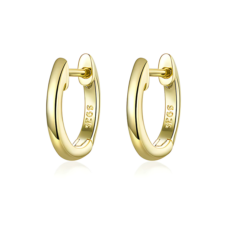 CRYSTAL HOOP EARRINGS