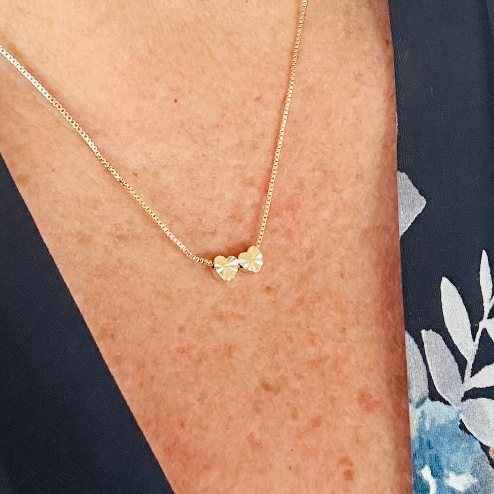 Bella Mini Heart Charms Necklace