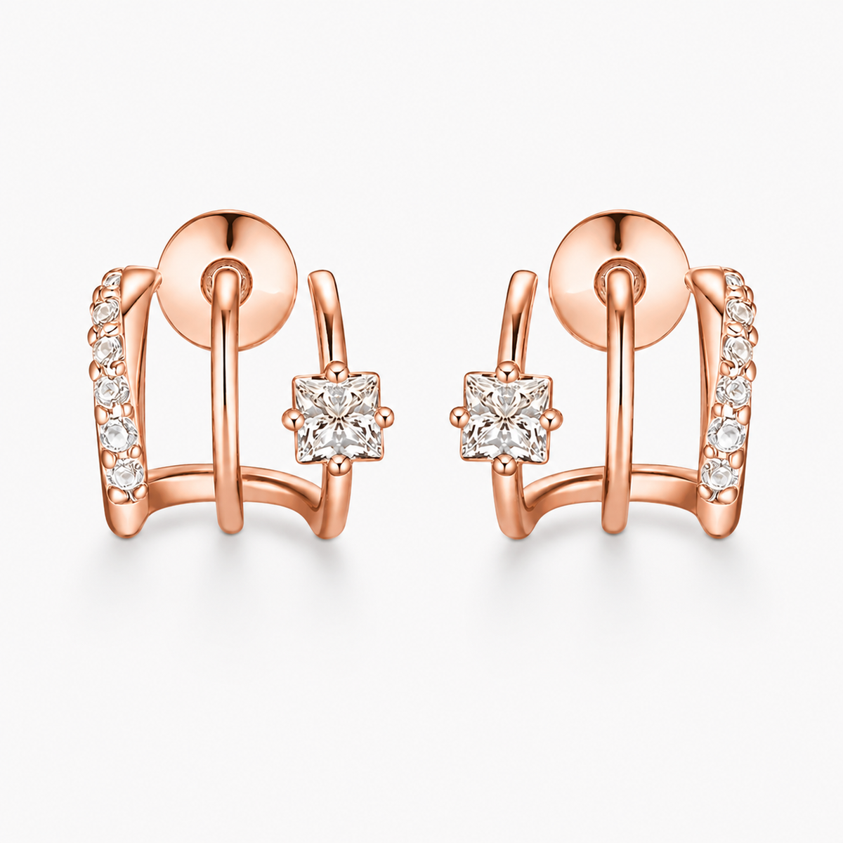ALARA TRIPLE STACK EARRINGS