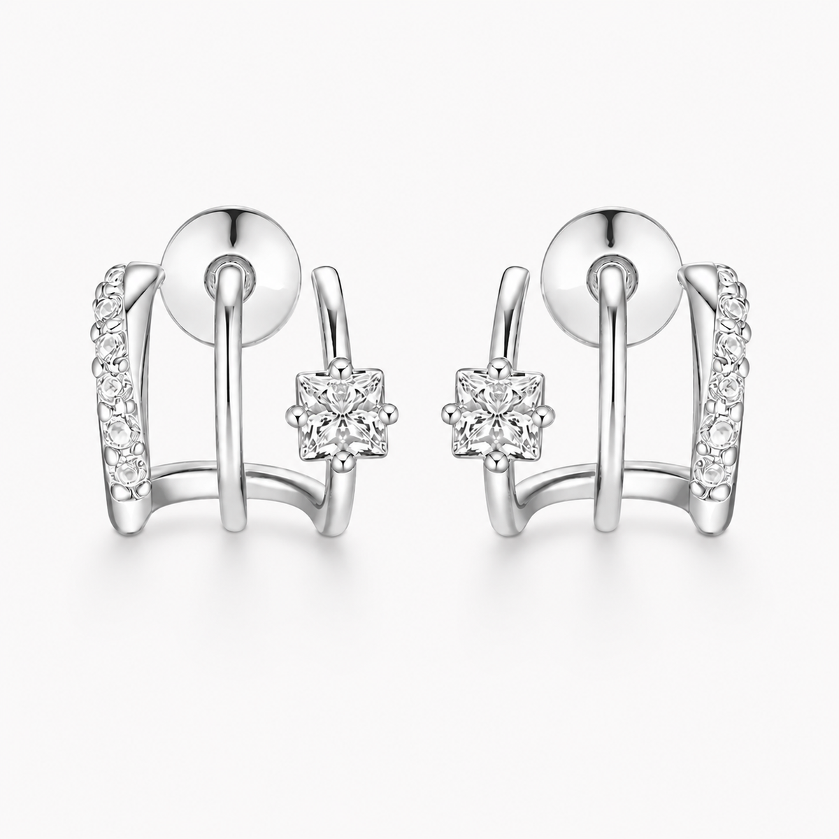 ALARA TRIPLE STACK EARRINGS