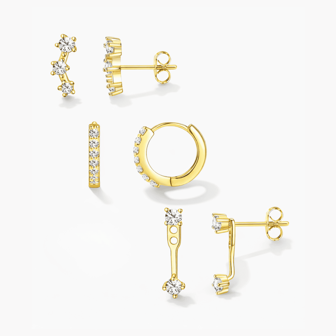 LUCY CZ STACK SET