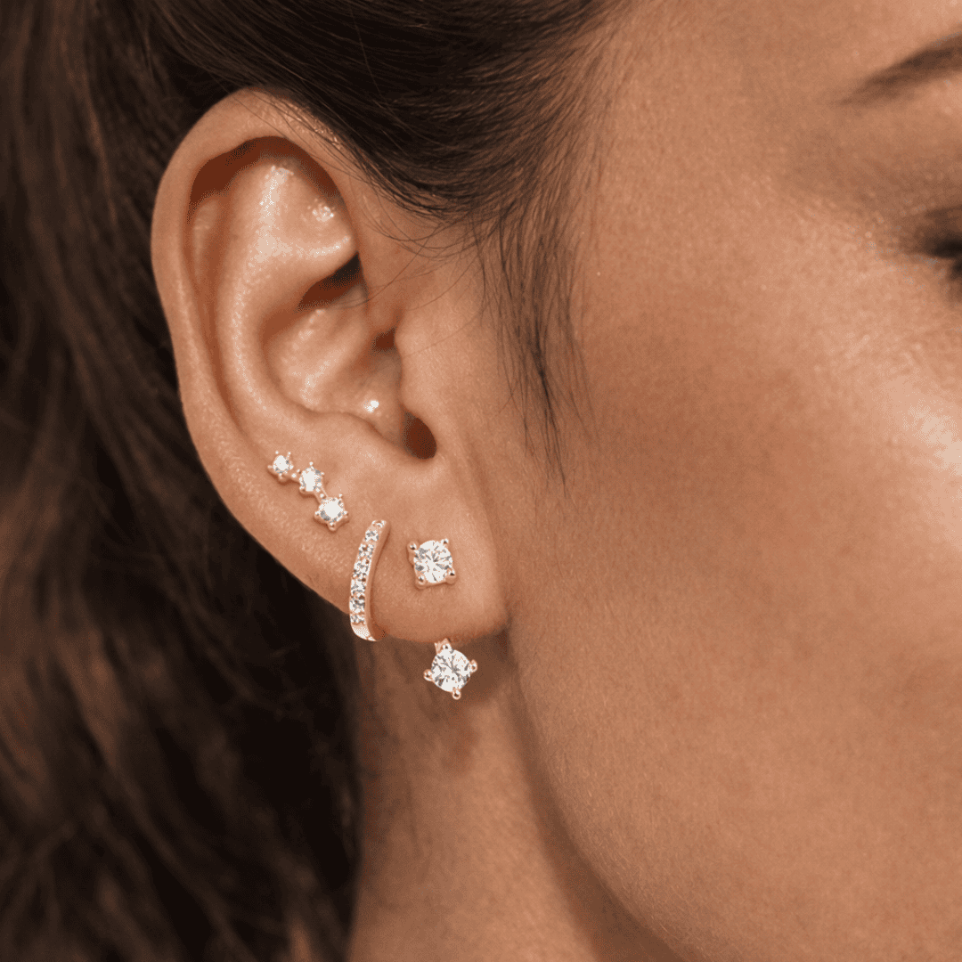 LUCY CZ STACK SET
