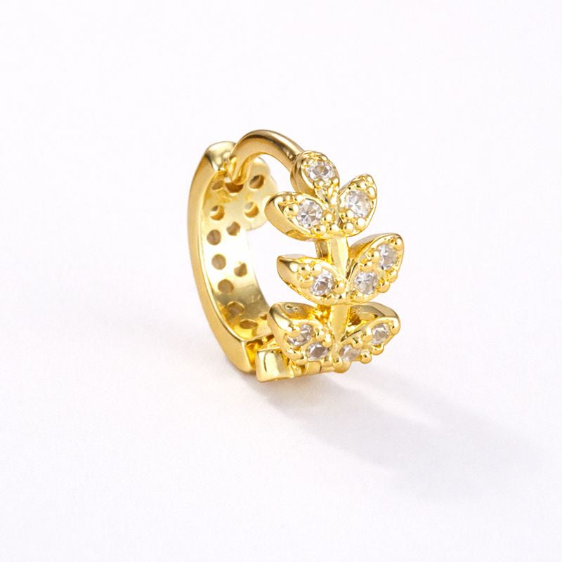 DAINTY HUGGIE HOOP EARRINGS