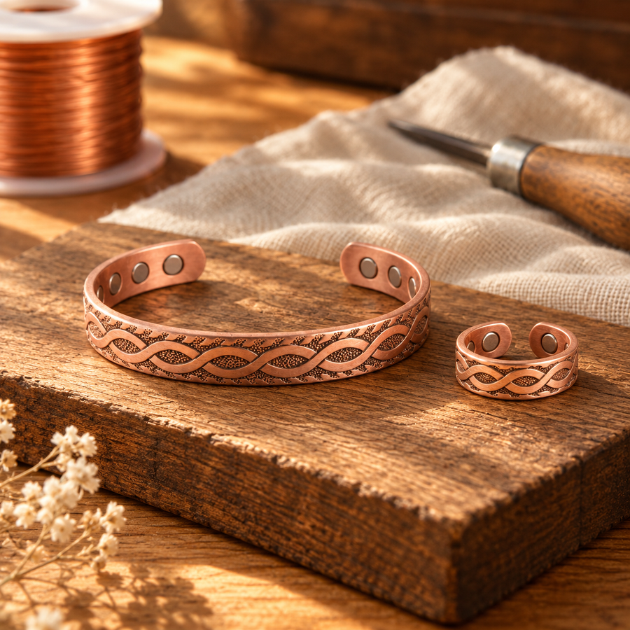 Knot Copper Set