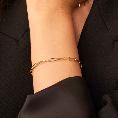 Venice Link Bracelet | Gold