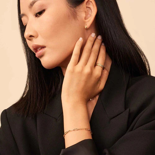 Venice Link Bracelet | Gold