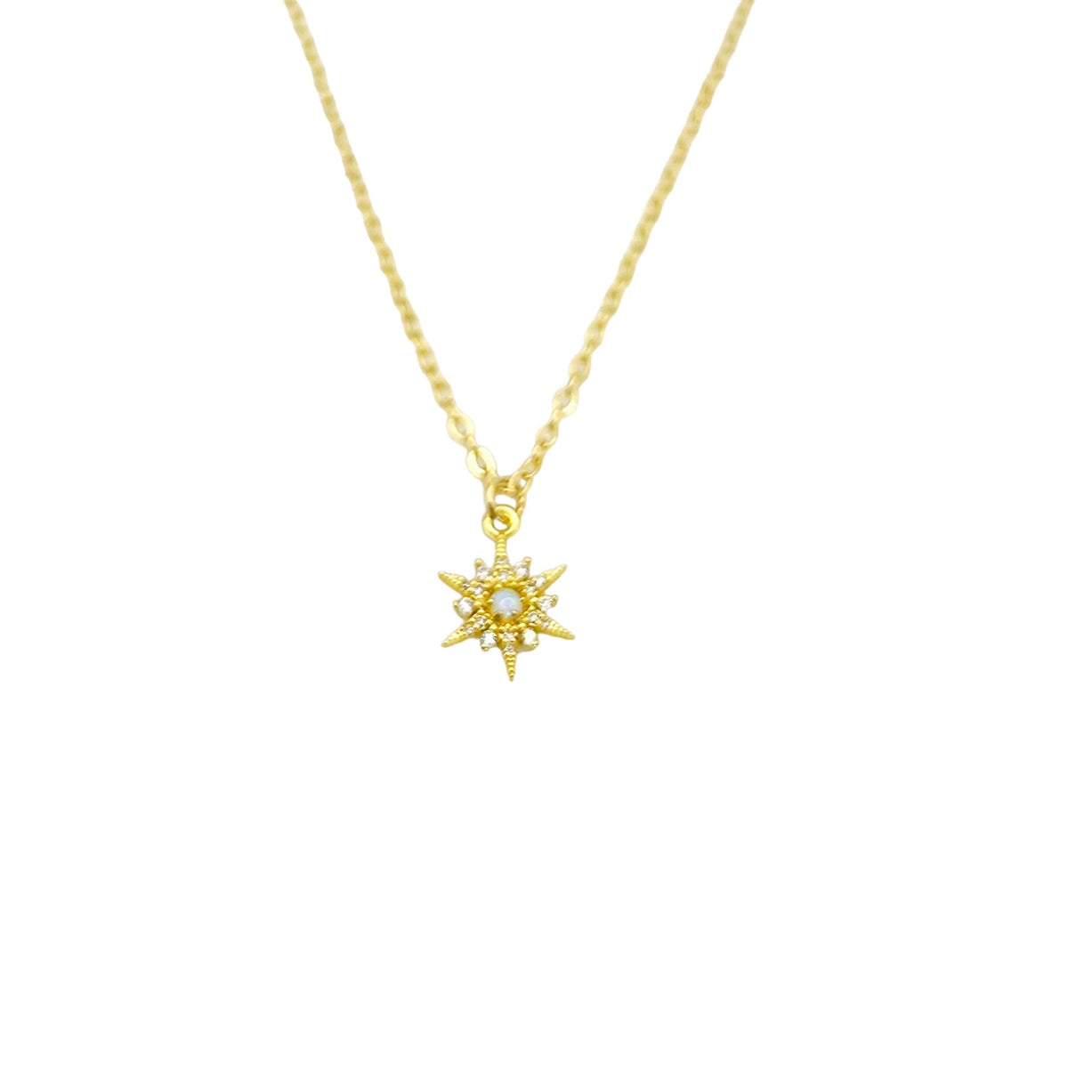 Stellina Opal Star Necklace