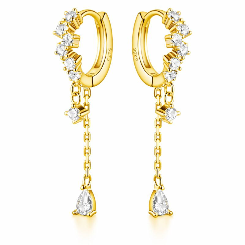 LYREA TEARDROP EARRINGS | S925