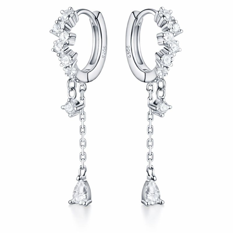 LYREA TEARDROP EARRINGS | S925