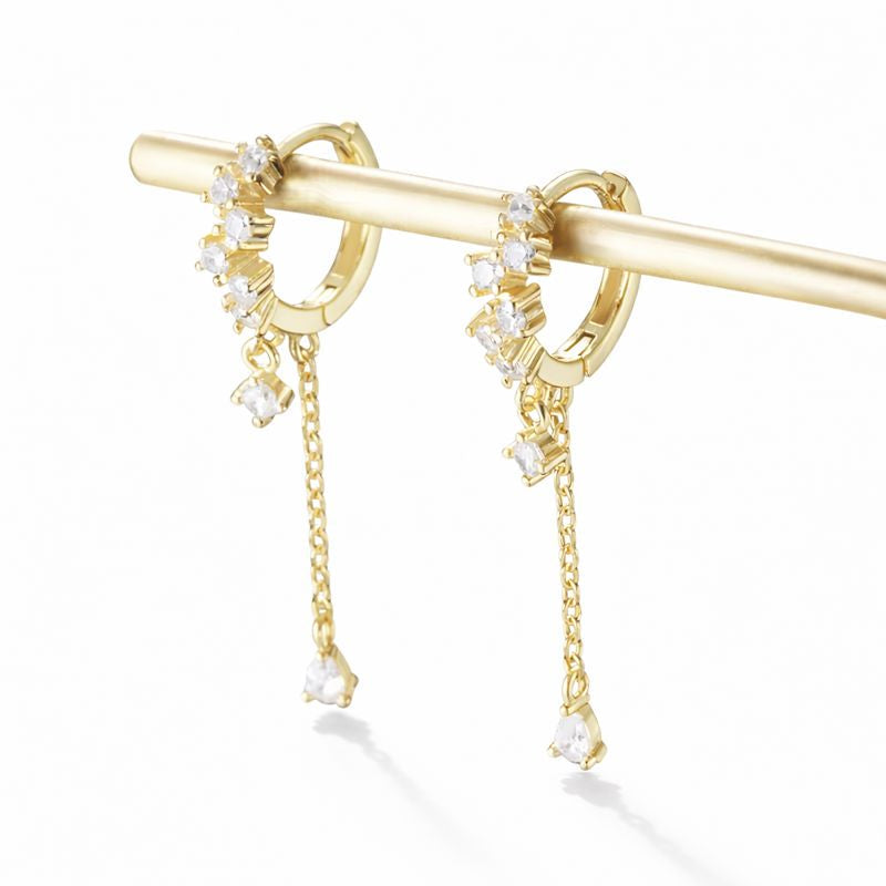 LYREA TEARDROP EARRINGS | S925