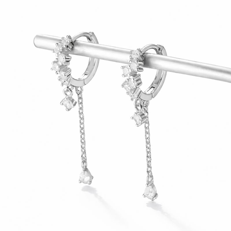 LYREA TEARDROP EARRINGS | S925