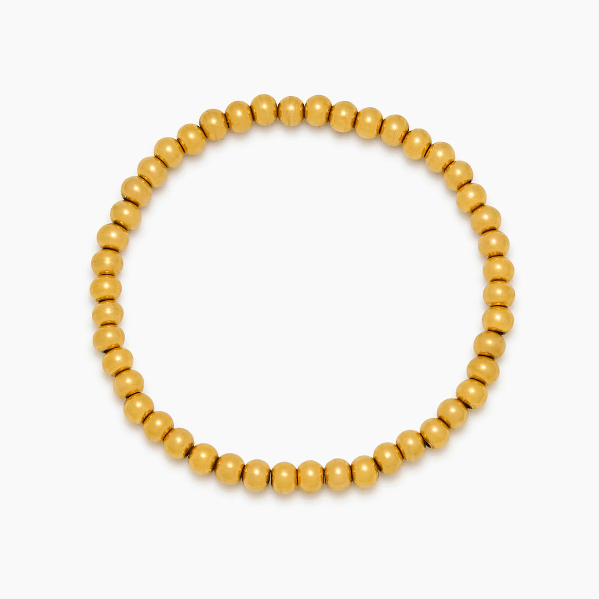 Gold Beaded Bracelet