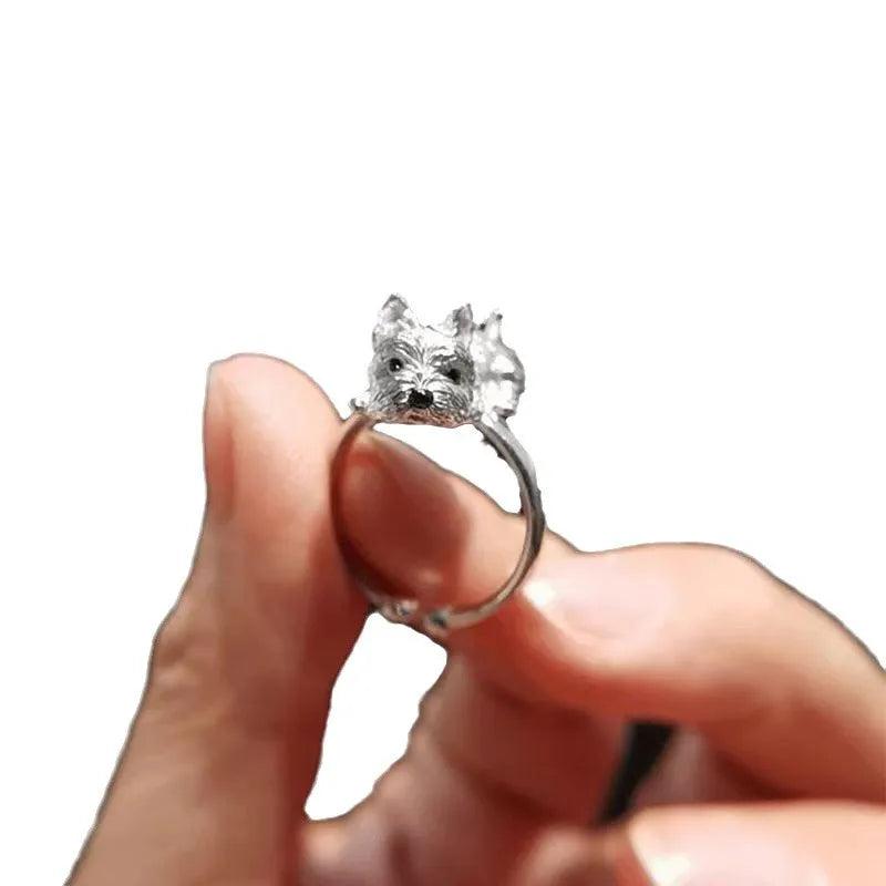 Retro-Style Adjustable Dog Ring