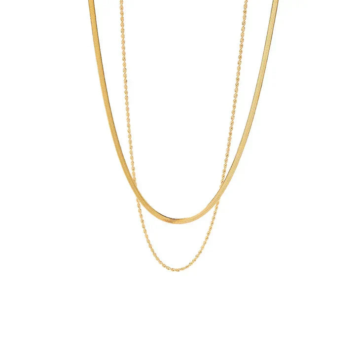 Juliana Solvia Necklace | Gold