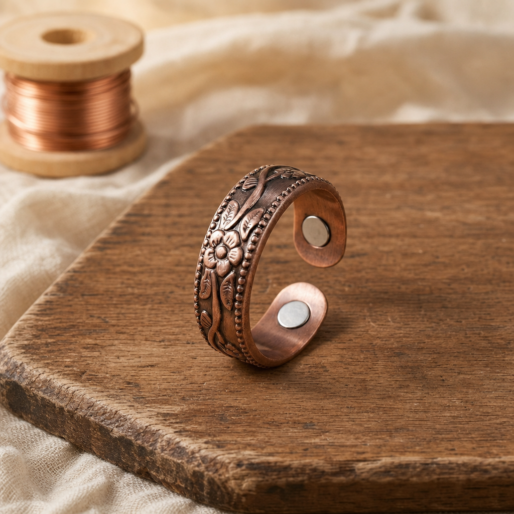 Petal Copper Ring